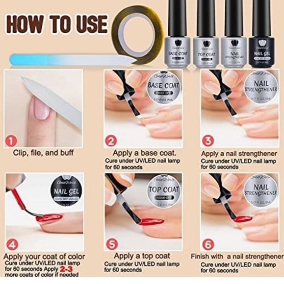 Gel Nail Polish Kit13piece set - Picture 4 of 4